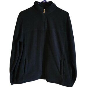 EUC Croft & Barrow Quarter Zip with pockets Navy